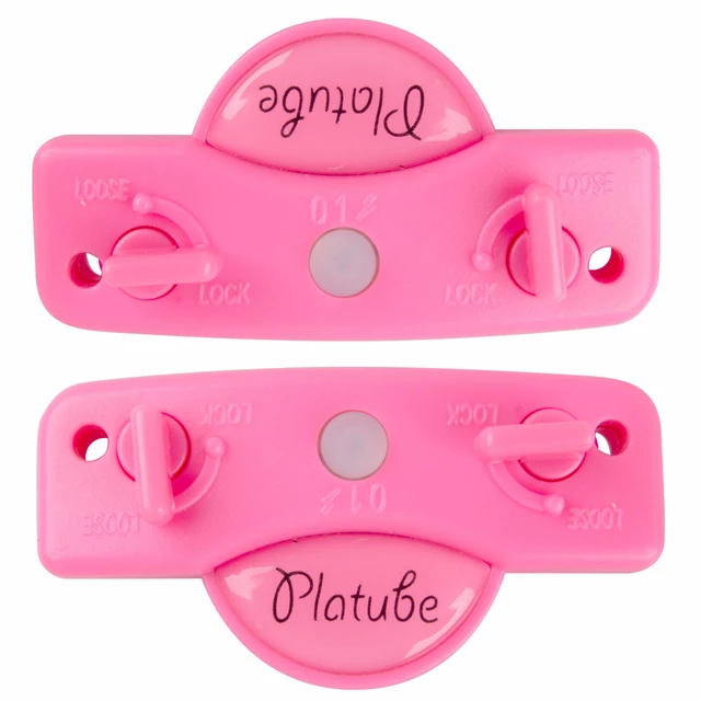 Világító cipőfűző WORKER Platube 80 cm - rózsaszín