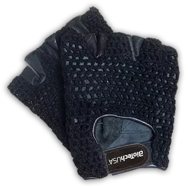 Phoenix 1 horgolt fekete kesztyű