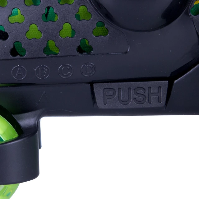 Gyermek görkorcsolya szett Action Darly Boy - zöld-fekete