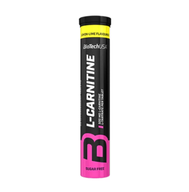 BioTech L-Carnitine 500 pezsgőtabletta citrom-lime