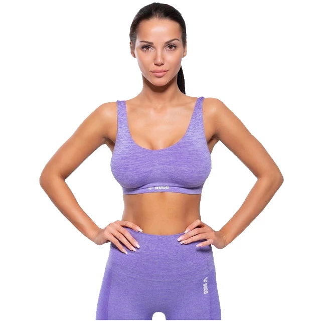Női sport top Boco Wear Violet Melange - lila