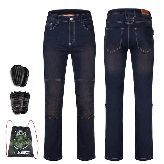 Farmer motoros nadrág W-TEC Pawted - sötétkék