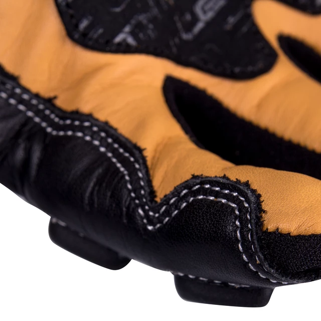 Bőr motoros kesztyű W-TEC Flanker B-6035 - fekete