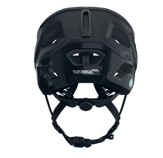 Kerékpáros sisak Kellys Outrage Pro Black - fekete