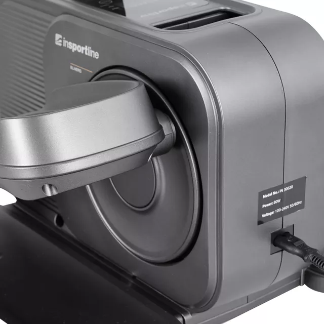 Mini elliptikus tréner inSPORTline Elnero, csendes működés, kompakt méret, elektromos meghajtás, praktikus fogantyú