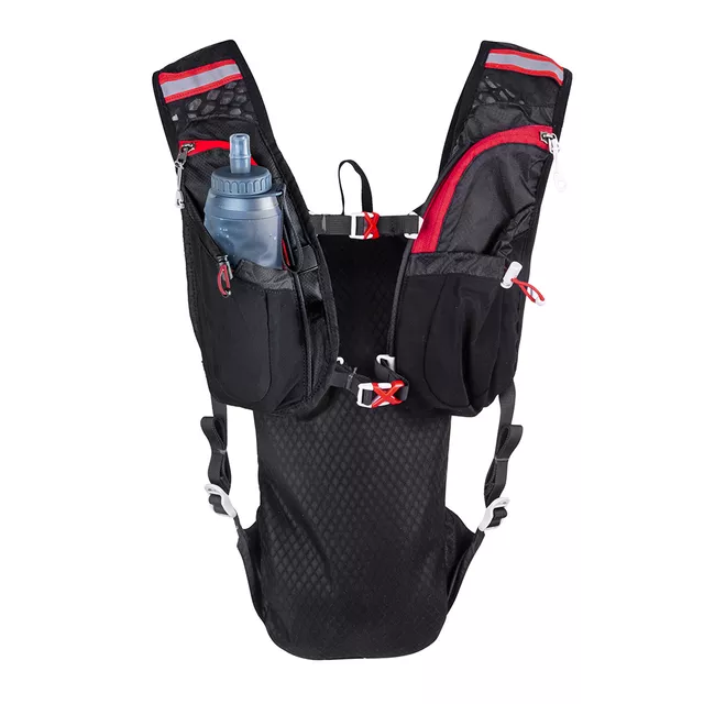 Összecsukható palack inSPORTline Hydroswift 500, szivárgásmentes kupak, BPA-mentes, tartós és könnyű anyag, könnyen tisztítható