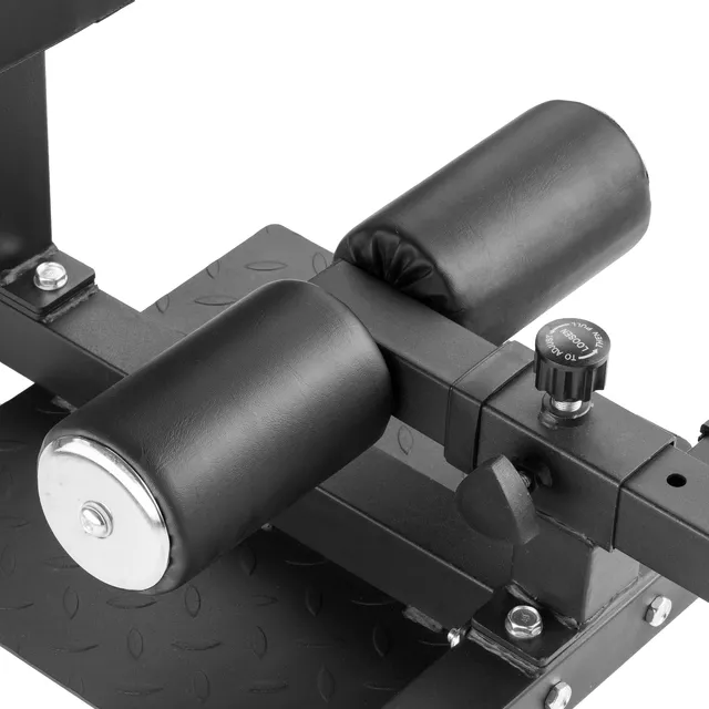 Sissy guggoló pad inSPORTline ON-X SSB10, 5 állítható térdtámaszmagasság, 3 különböző lábtartó pozíció, állítócsavarok, csúszásmentes lábpárna