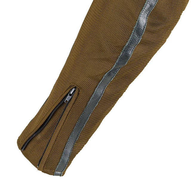 Férfi motoros kabát W-TEC Bellvitage Khaki Chameleon