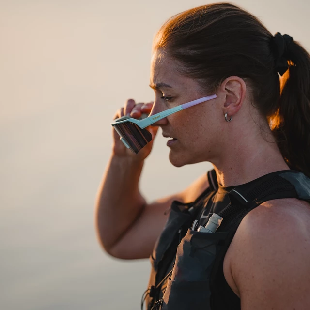 Sport napszemüveg Tripoint Trerikesröset - Turquoise Smoke /w Pink Multi Cat.3