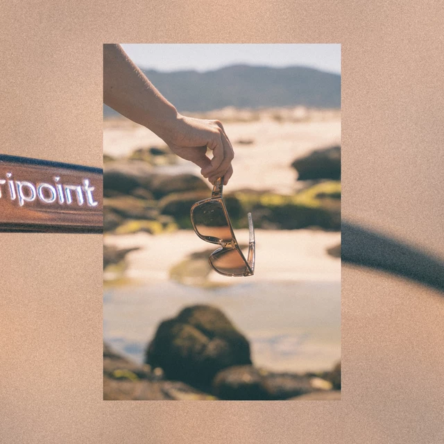 Sport napszemüveg Tripoint Rajka - Shiny Transparent Brown Gradient Brown Cat.3