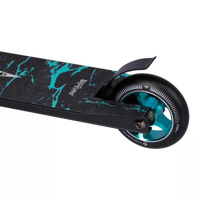 Freestyle Roller Street Surfing TORPEDO Blue Crack, 360°-ban forgatható BMX kormány, acélvilla