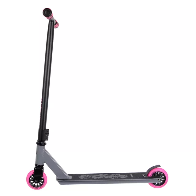 Freestyle roller Street Surfing TRICKSTER Pink Dawn, T-bar kormány, acélvilla, gumi markolatok, lábfék