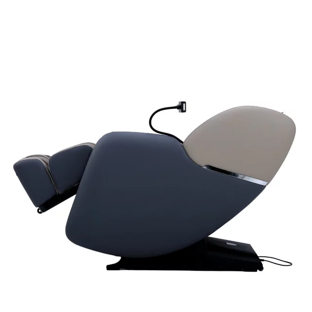 Masszázsfotel inSPORTline Modenico, kihúzható lábtartó, vezérlő LCDkijelzővel, 18 előre beállított program, Bluetooth hangszórók, Zero Gravity pozíció - bézs