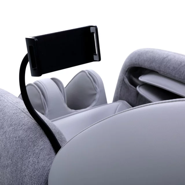 Masszázsfotel inSPORTline Modenico, kihúzható lábtartó, vezérlő LCDkijelzővel, 18 előre beállított program, Bluetooth hangszórók, Zero Gravity pozíció - bézs