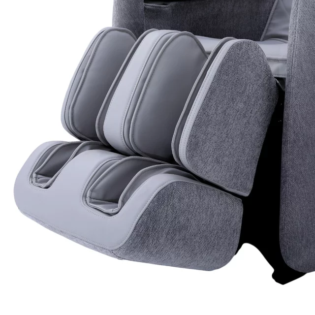 Masszázsfotel inSPORTline Modenico, kihúzható lábtartó, vezérlő LCDkijelzővel, 18 előre beállított program, Bluetooth hangszórók, Zero Gravity pozíció - bézs