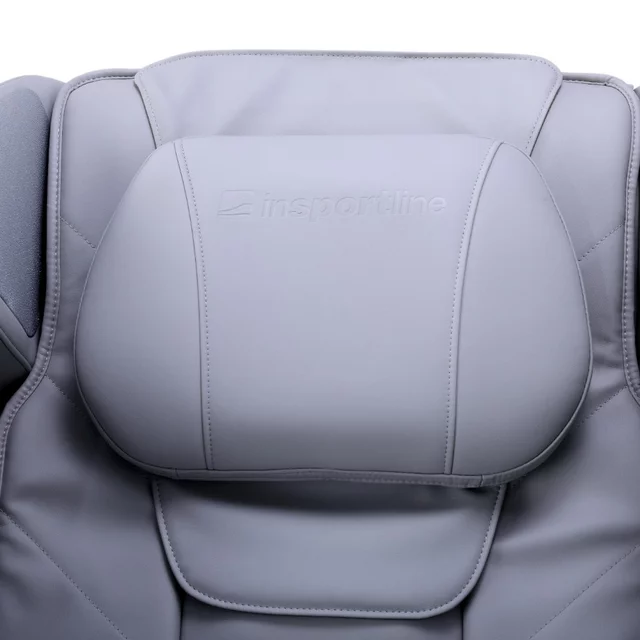 Masszázsfotel inSPORTline Modenico, kihúzható lábtartó, vezérlő LCDkijelzővel, 18 előre beállított program, Bluetooth hangszórók, Zero Gravity pozíció - bézs