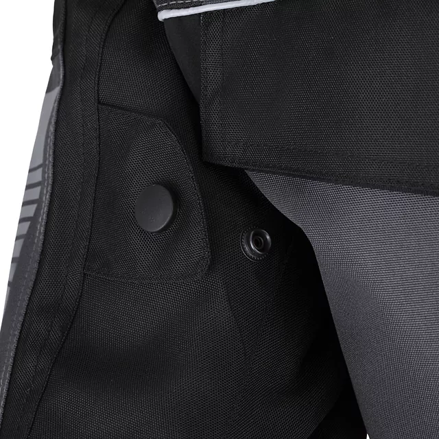 Férfi motoros kabát W-TEC Burdys Evo - fekete-szürke-piros