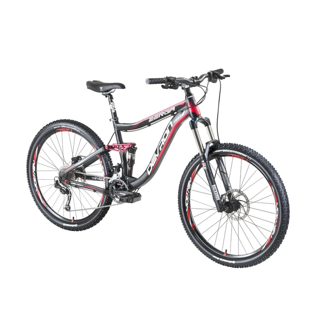 Mountain bike Devron Zerga FS6.7 27,5" - fekete-kék - fekete-piros