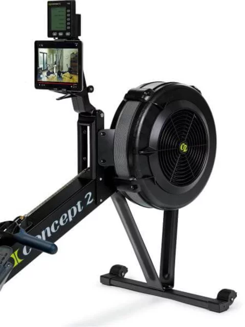 Concept2 RowErg (Fekete), 14”, Evezős ergométer, PM5 Kijelzővel