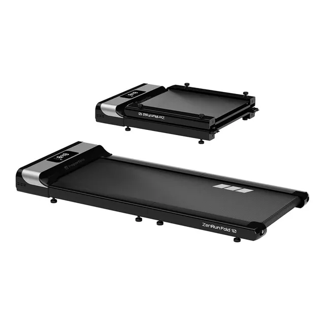 Összecsukható gyaloglópad inSPORTline ZenRun Fold 10, 0.75LE, max.120kg, futófelület 106x40cm, mellkasi öv, súly 24kg, otthoni