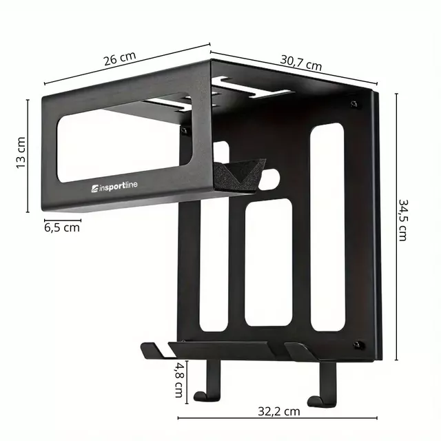 Többfunkciós kerékpár fali tartó inSPORTline Bikraft