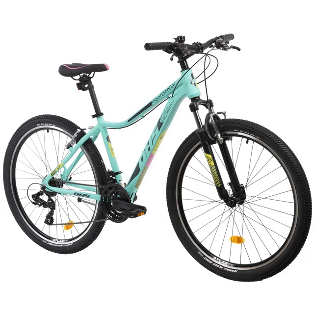 Női mountain bike kerékpár DHS Terrana 2722 27,5" - Türkiz