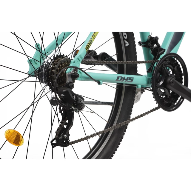 Női mountain bike kerékpár DHS Terrana 2722 27,5" - Türkiz