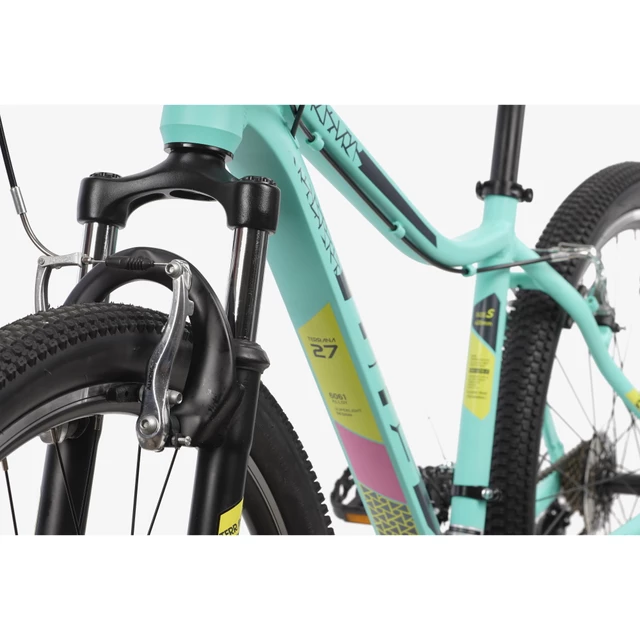 Női mountain bike kerékpár DHS Terrana 2722 27,5" - Türkiz