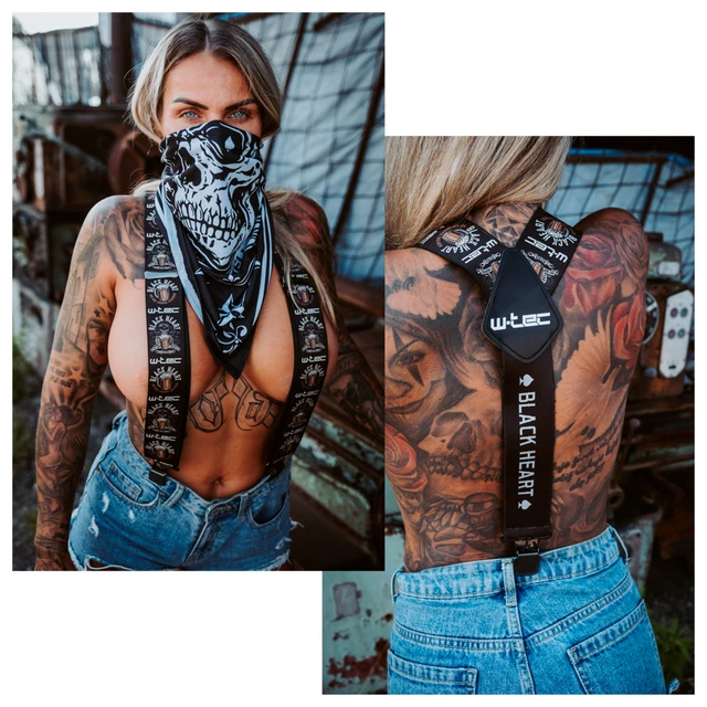 Nadrágtartó W-TEC Black Heart Beer Biker