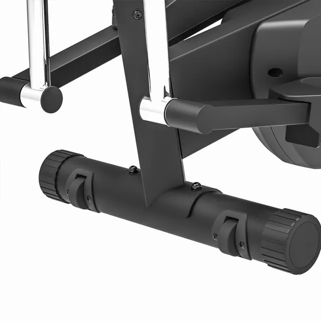 Elliptikus tréner inSPORTline ZenStride 300, 7kg hátsó lendkerék, max.150kg, otthoni, halk, elektromos, 40cm lépéshossz, 53kg