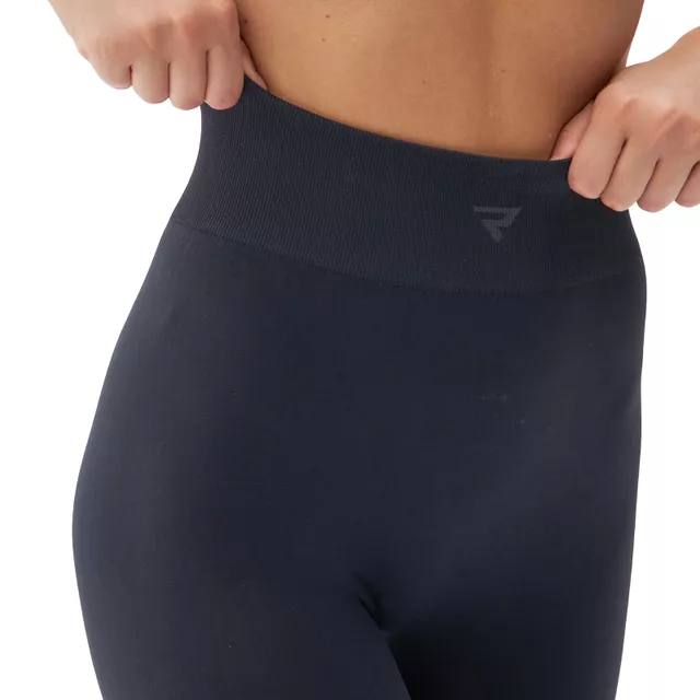 Női motoros thermonadrág Rebelhorn Freeze II Lady Pants, varrásmentes technológia, légáteresztő anyag, kompressziós zónák - fekete