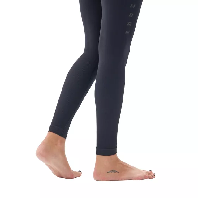 Női motoros thermonadrág Rebelhorn Freeze II Lady Pants, varrásmentes technológia, légáteresztő anyag, kompressziós zónák - fekete