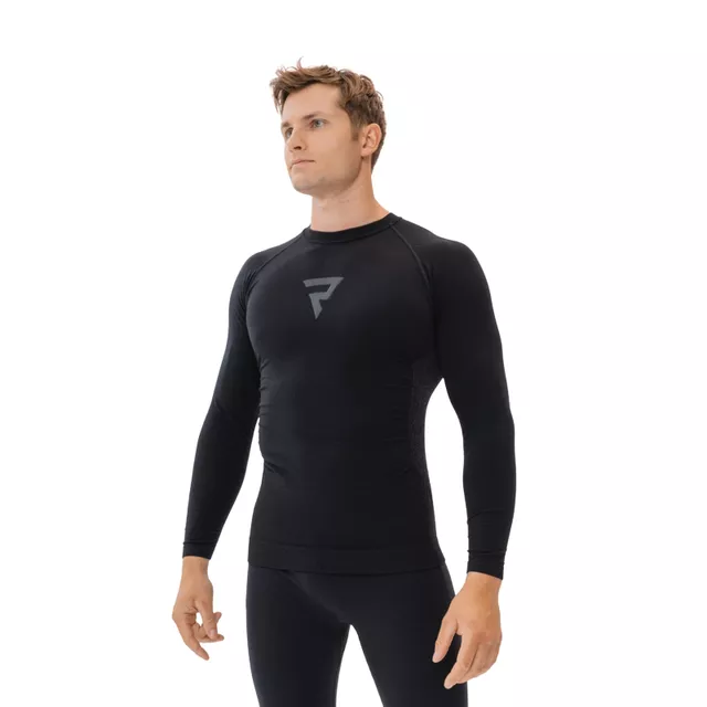 Férfi motoros thermo felső Rebelhorn Freeze II Jersey, kompressziós zónák, légáteresztő anyag, varrásmentes technológia