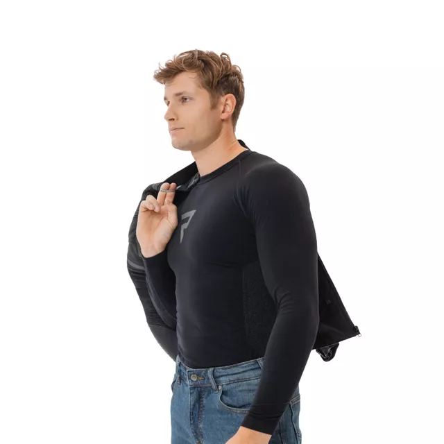 Férfi motoros thermo felső Rebelhorn Freeze II Jersey, kompressziós zónák, légáteresztő anyag, varrásmentes technológia