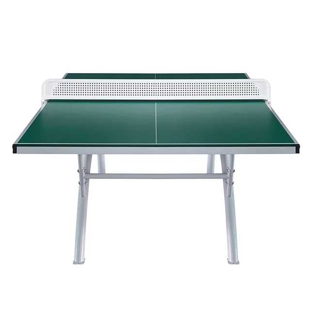 Kültéri pingpong asztal inSPORTline OUTDOOR 100, ITTF hivatalos méret, fémhálóval, SMC kompozit deszka, stabil, 86kg, nem összecsukható, masszív