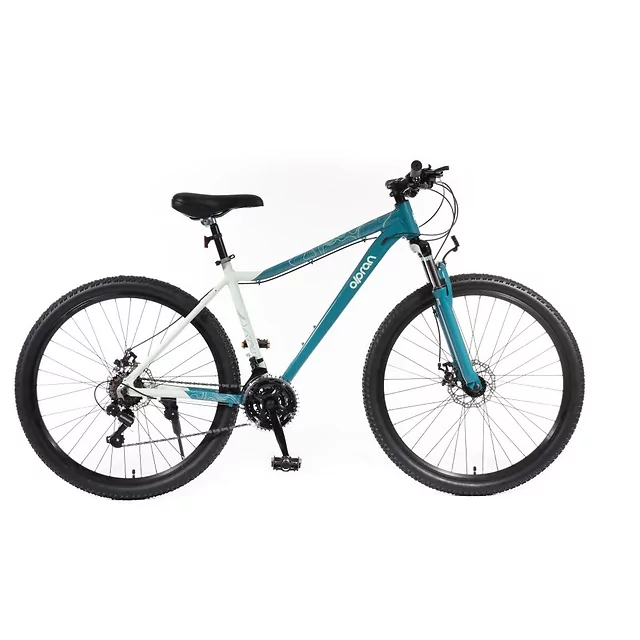 Női hegyikerékpár Olpran Mellisa 27,5" - 2026, kényelmes nyereg, 18 sebességes Shimano váltórendszer, strapabíró alkatrészek, teleszkópos villa - petrolkék/menta