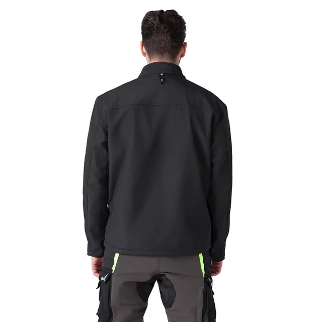 Motoros kabát W-TEC Daimick, AirVent rendszer, CE protektorok, visionight fényvisszaverő elemek, rugalmas bordázott panelek - fekete-szürke