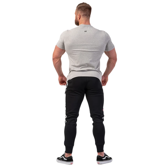 Férfi póló Nebbia Minimalist Logo 291 - világos szürke