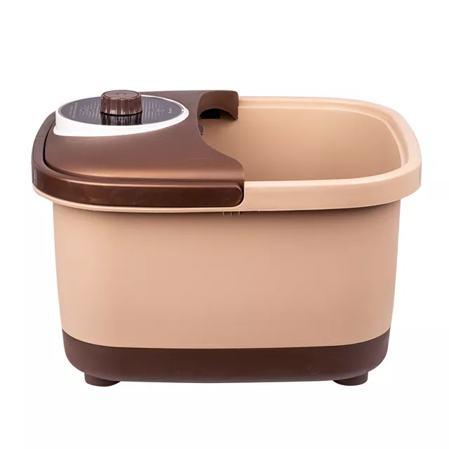 Talpmasszázs fürdő inSPORTline Kubispa EVO, 10 masszázsgörgő, fűtés akár 42°C-ig, piros fény, levehető fedél, leeresztő szelep, fürdősótartály