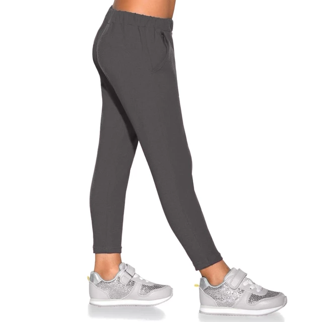 Gyerek leggings BAS BLEU Nell - grafit szürke