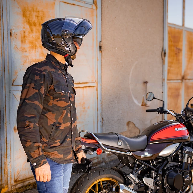 Motoros ing BOS Lumberjack - Sötét Terepszínű