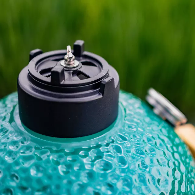 Kerámia kamado grill inSPORTline Pasionato 12"faszenes, kerámia, 56,5cm magas, BBQ grill, hőmérő, bomba izek, alacsony szénfogyasztás, kamado grill