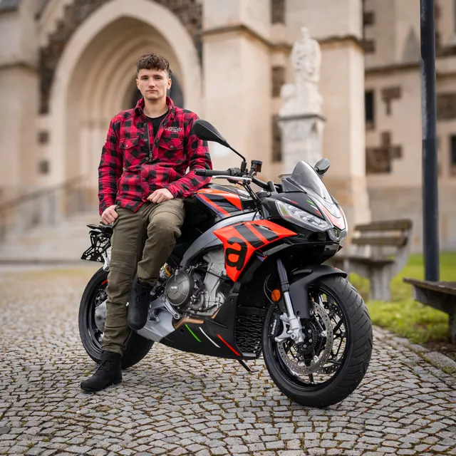 Flanell ing W-TEC Black Heart Reginald aramiddal