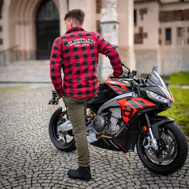 Flanell ing W-TEC Black Heart Reginald aramiddal