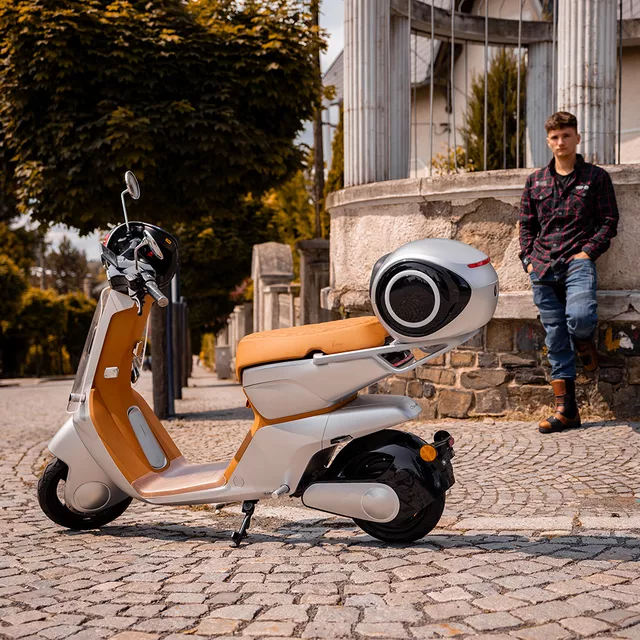 Elektromos robogó Stardust 45 - zöld