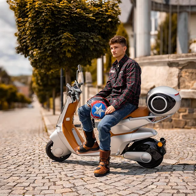 Elektromos robogó Stardust 45 - zöld