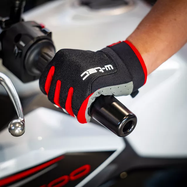 Gyerek motocross kesztyű W-TEC Matosinos Kids - fekete