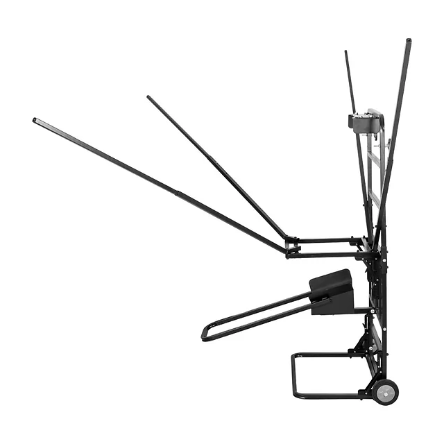 Kosárlabda visszaadó inSPORTline Havaster II, tartós háló, matt kivitel, 180°-ban elforgatható