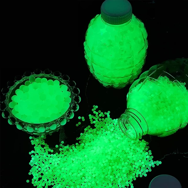 Világító gélgolyók 1000 db, zöld