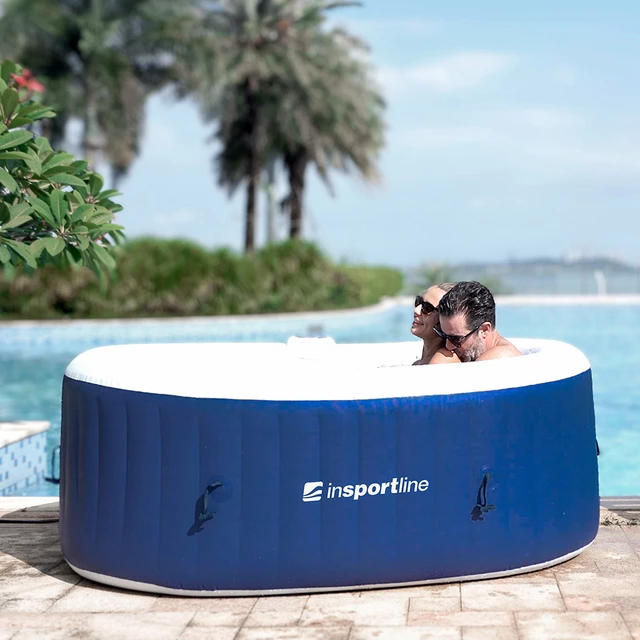Felfújható pezsgőfürdő inSPORTline Voytano 150x80x65 cm